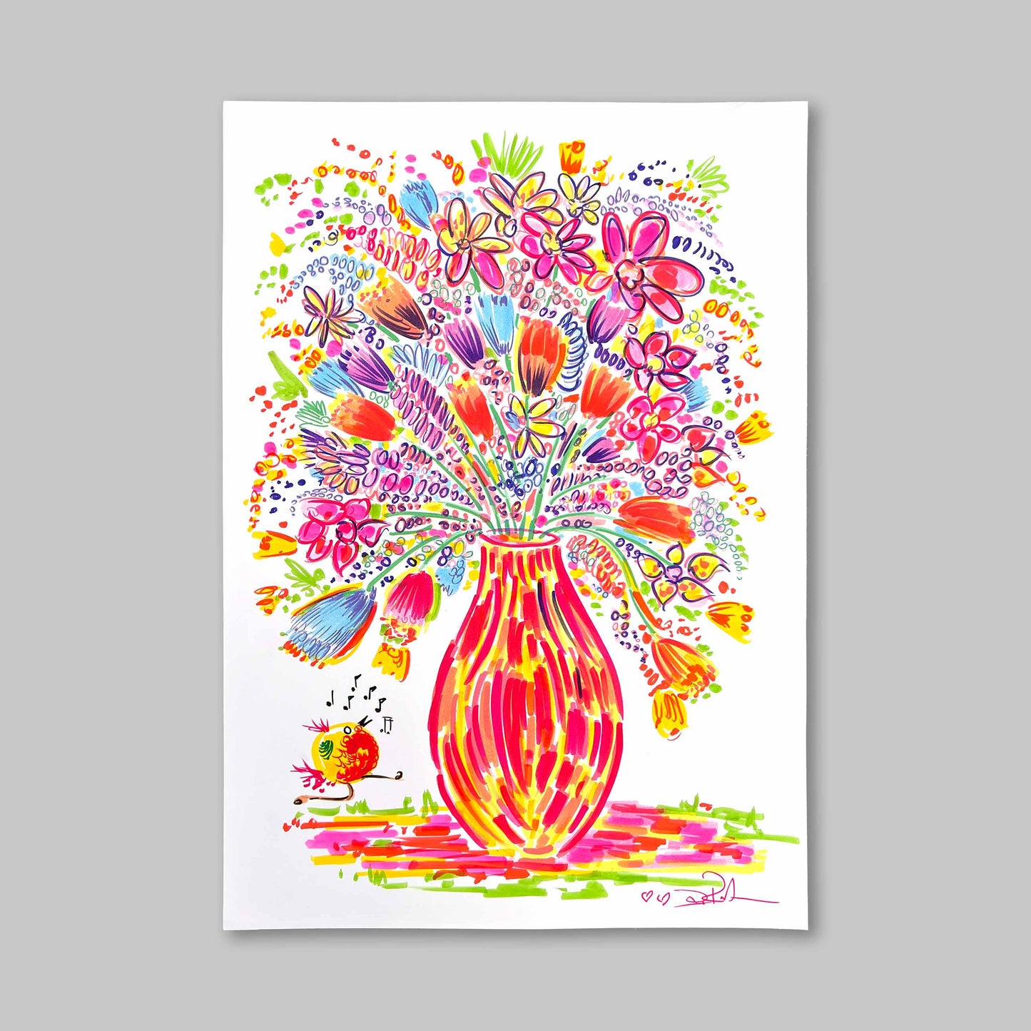 FLOWER STUDY 1 (Original) by Duncan Raban