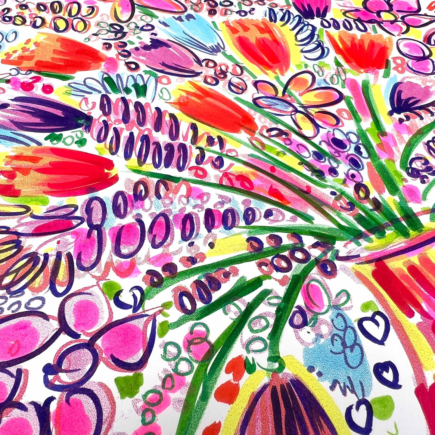 FLOWER STUDY 2 (Original) by Duncan Raban