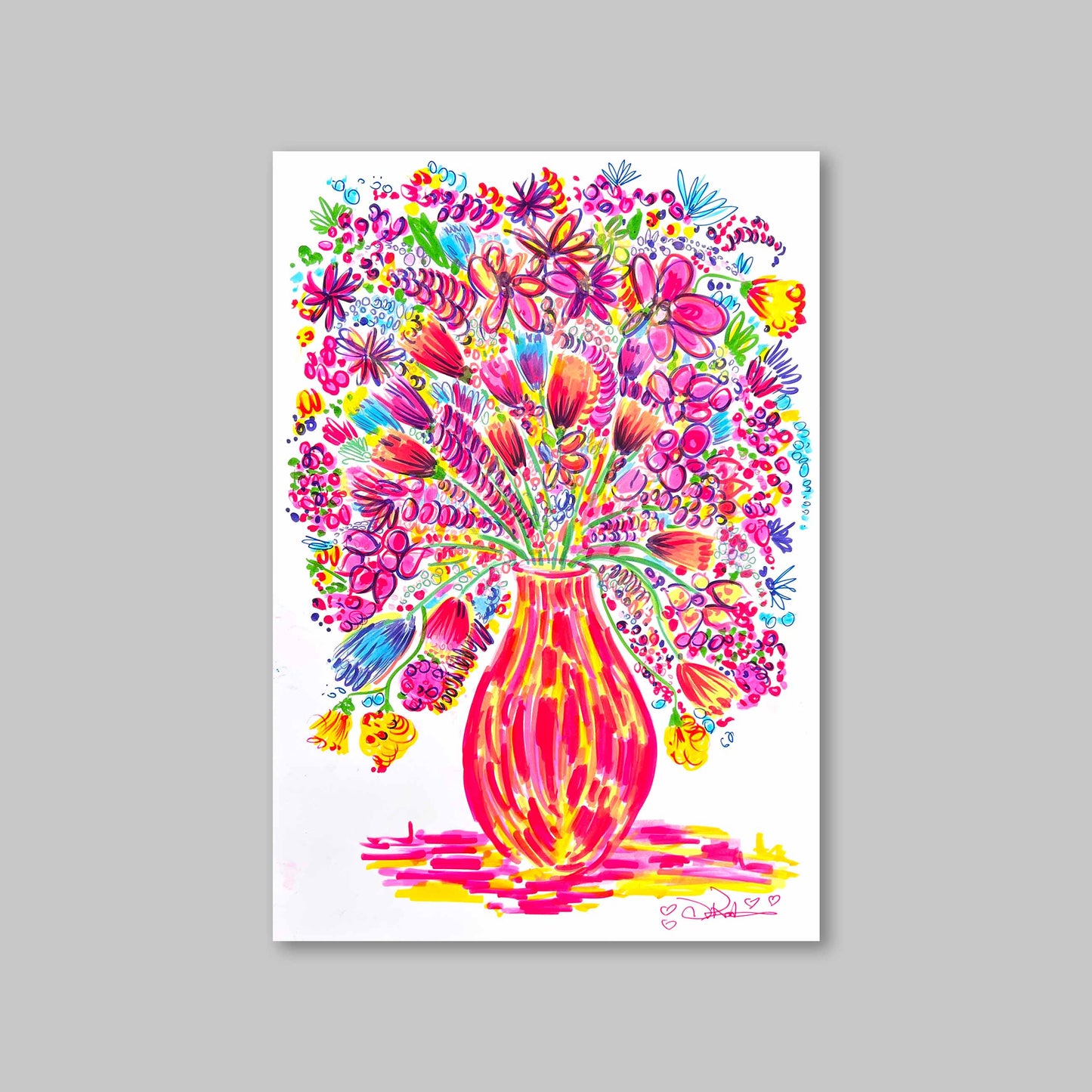 FLOWER STUDY 5 (Original) by Duncan Raban