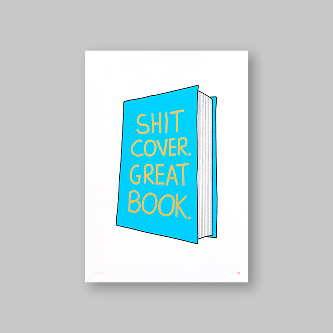 NEVER JUDGE A COVER BY ITS BOOK by Diego Arellano
