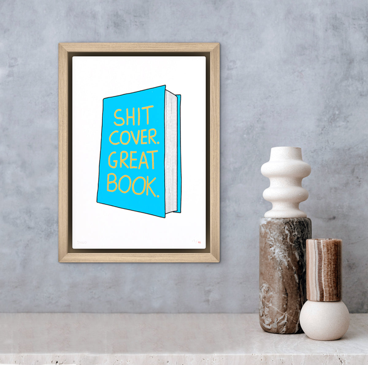 NEVER JUDGE A COVER BY ITS BOOK by Diego Arellano