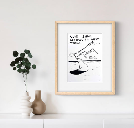 WE SHALL ACCOMPLISH GREAT THINGS by Billy Murphy