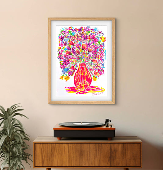 FLOWER STUDY 5 (Original) by Duncan Raban