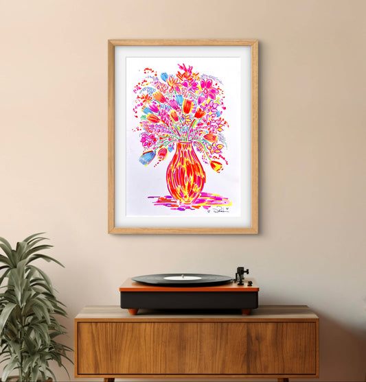 FLOWER STUDY 3 (Original) by Duncan Raban