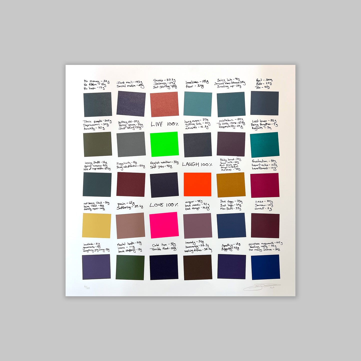 EVERY DAY PALETTE by Ricky Byrne