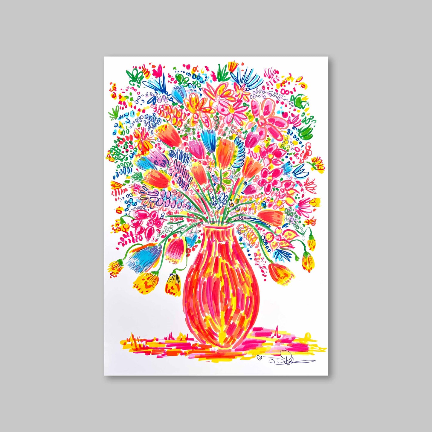 FLOWER STUDY 4 (Original) by Duncan Raban