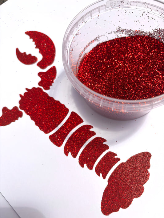 Glittering Using Screen Printing 28th June