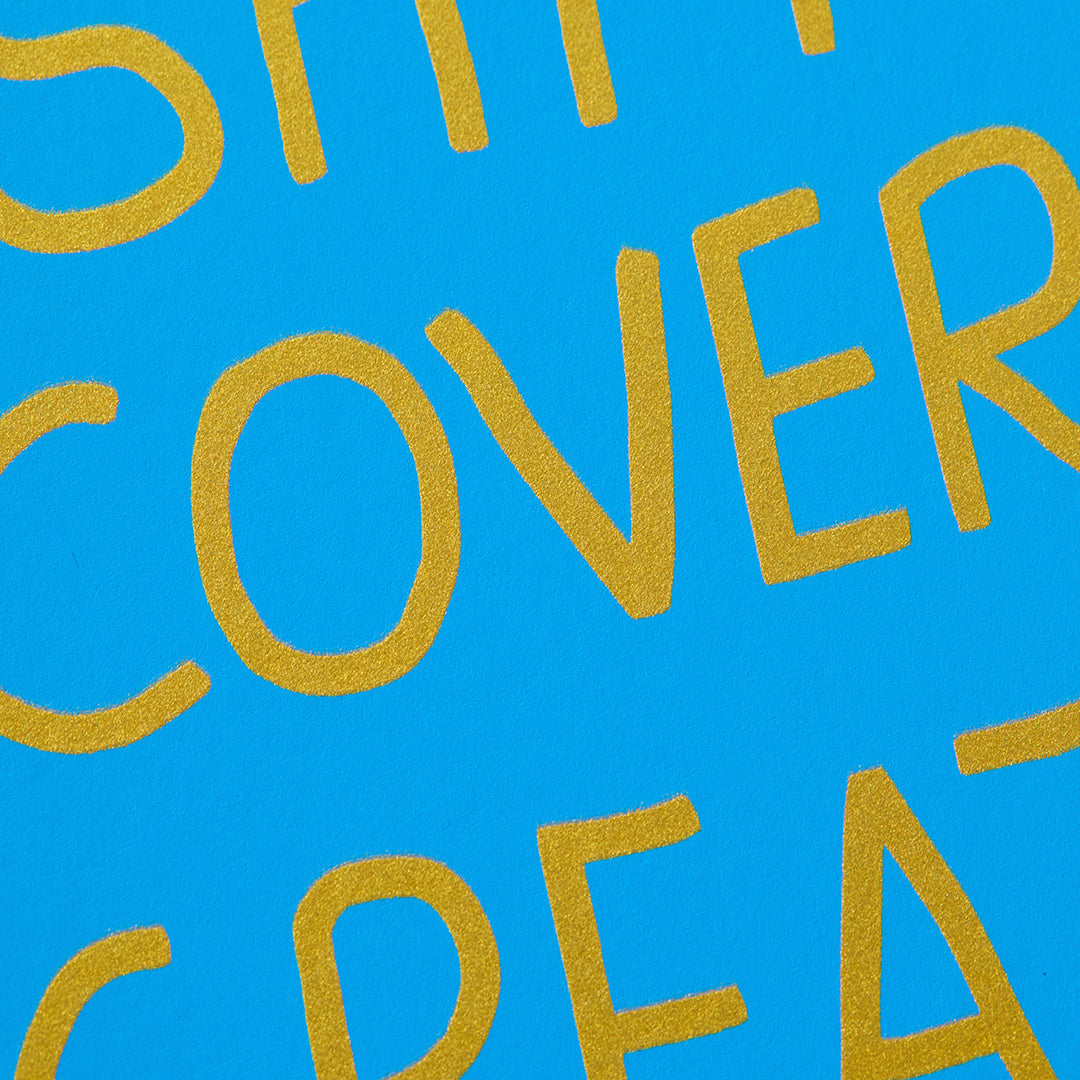 NEVER JUDGE A COVER BY ITS BOOK by Diego Arellano